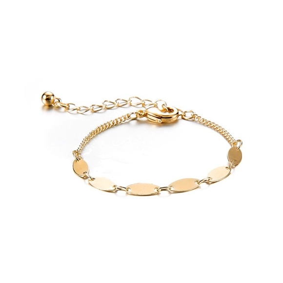 **FENELLA* 3-Pc Gold Chain Fashion Bracelet Set - Picture 8 of 10